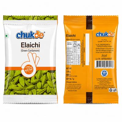 CHUKDE ELAICHI GREEN CARDAMOM - 1 Pack